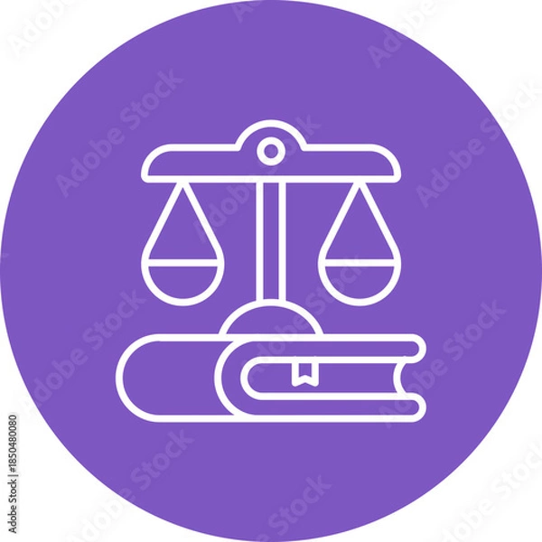 Fototapeta Legislation Icon