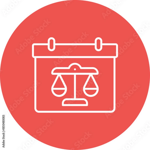 Fototapeta Calendar Icon