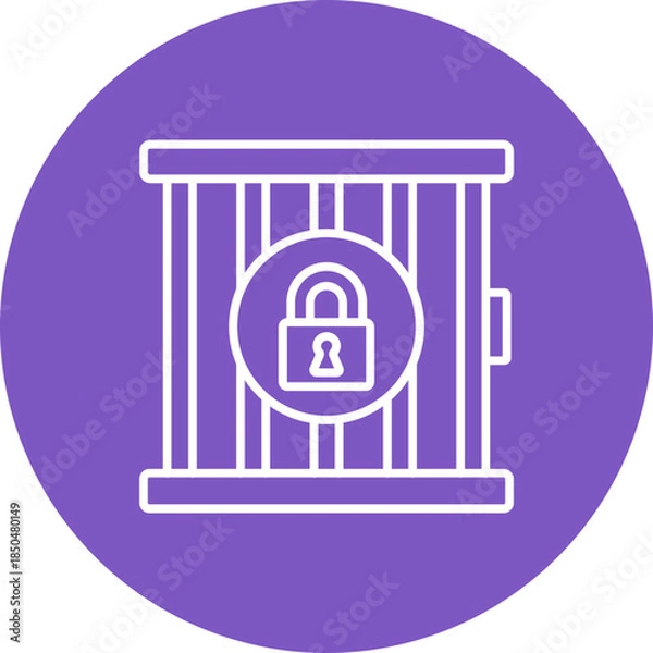 Fototapeta Prison Icon