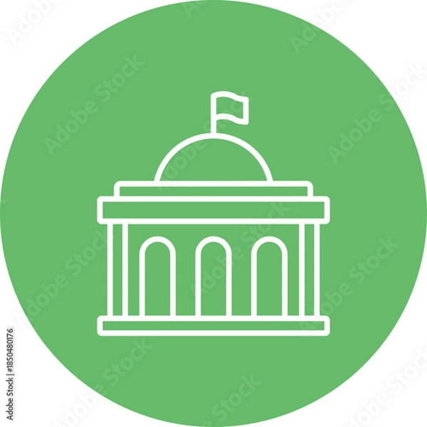 Fototapeta Government Icon