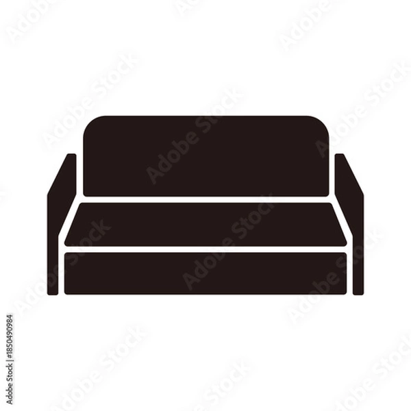 Obraz ソファーのアイコン