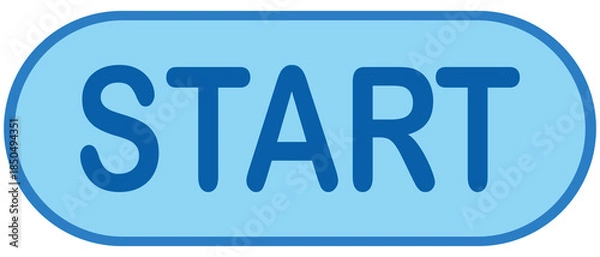 Fototapeta Start button