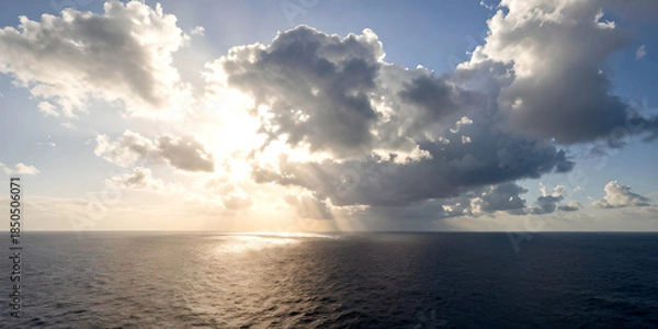 Obraz sunset over the sea