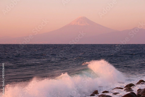 Obraz 駿河湾から見た富士山