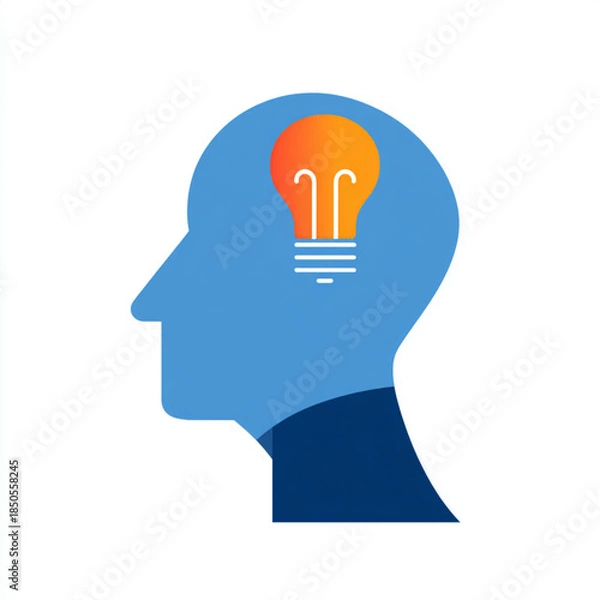 Obraz light bulb idea