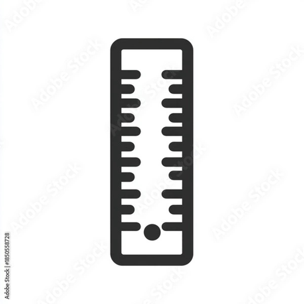 Obraz thermometer icon vector illustration