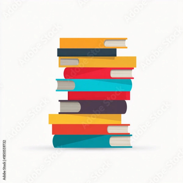 Obraz stack of books