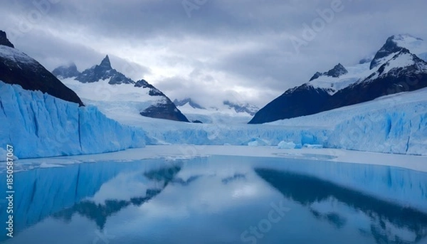 Obraz mountain landscape with lake