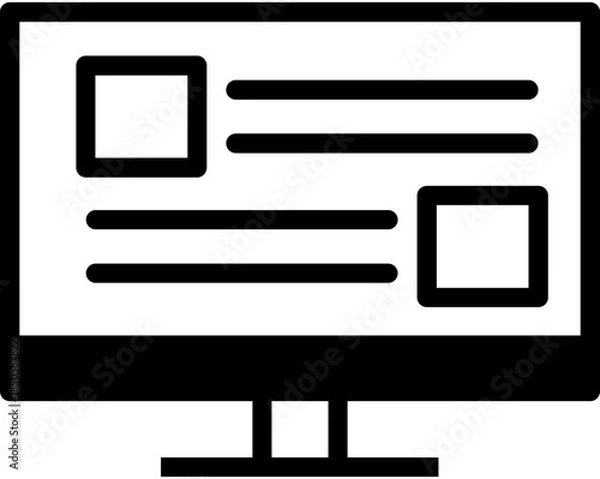 Obraz Computer Screen