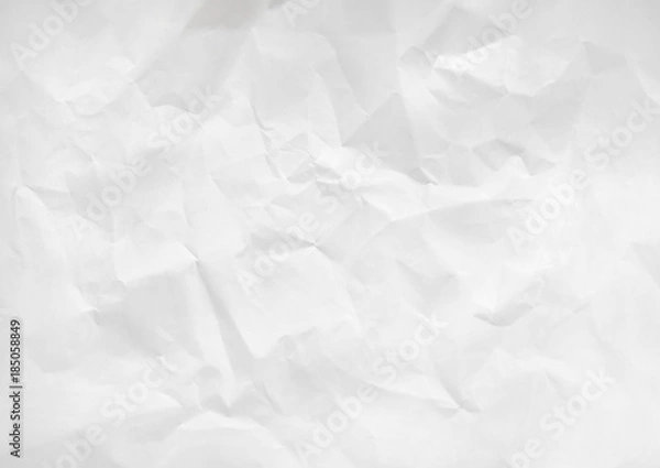 Obraz Biały zmięty papier