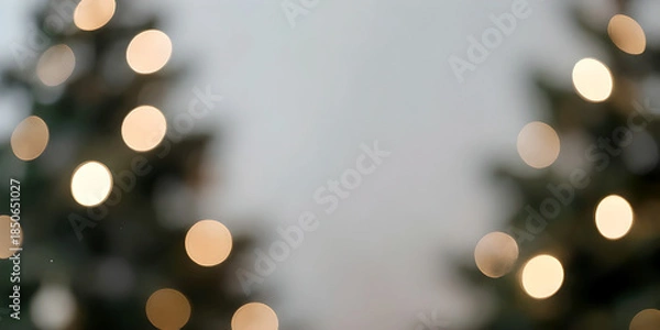 Obraz christmas lights background