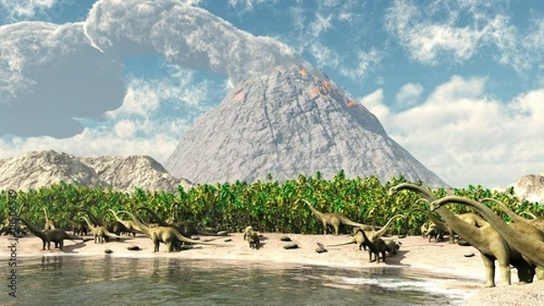 Fototapeta Dinosaurs