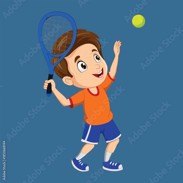 Obraz tennis player with racket