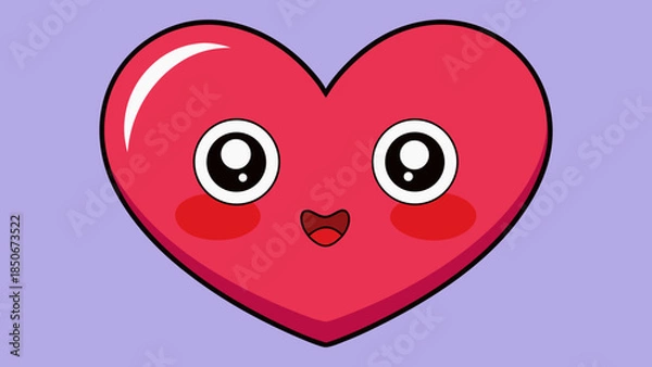 Obraz heart with a smile