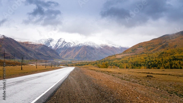 Obraz Mountains road