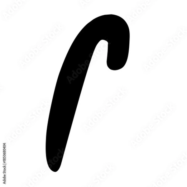 Obraz candy vector silhouette