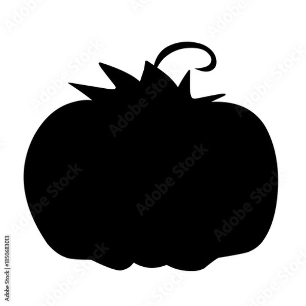 Obraz Halloween vector silhouette