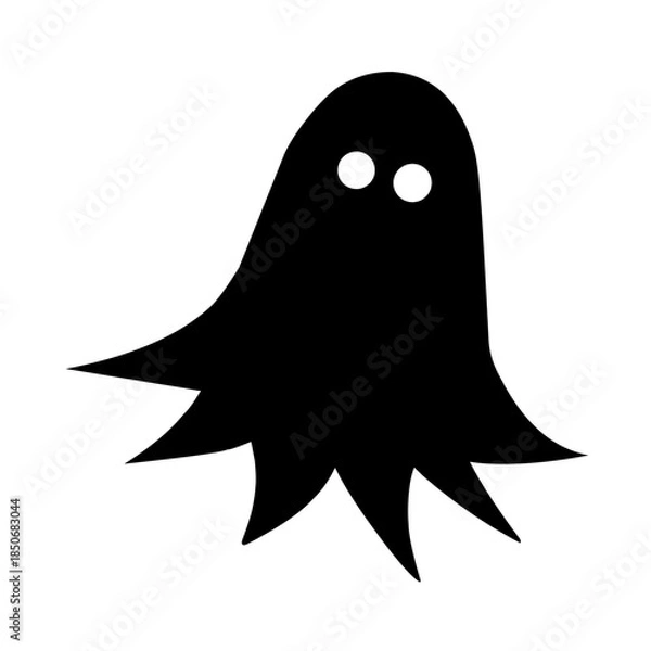 Obraz Halloween vector silhouette