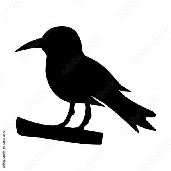 Obraz Halloween vector silhouette