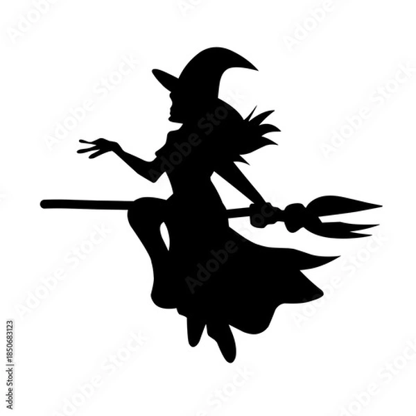 Obraz Halloween vector silhouette