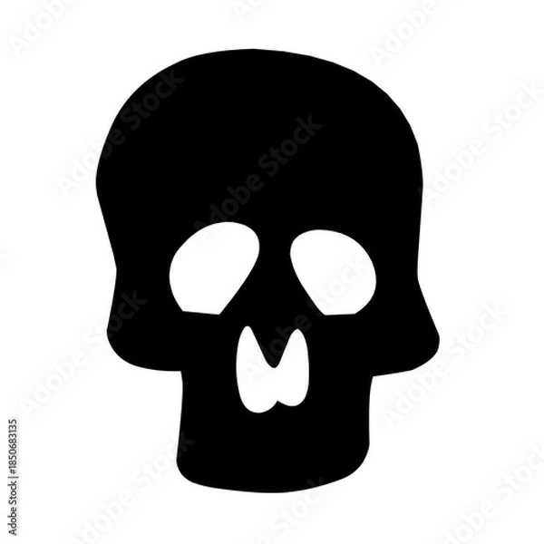 Obraz Halloween vector silhouette