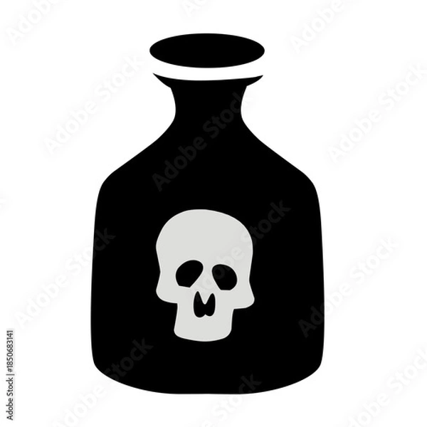 Obraz Halloween vector silhouette