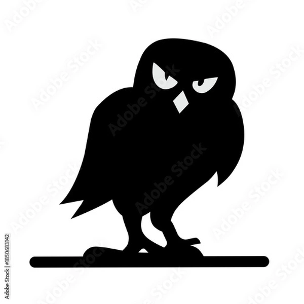 Obraz Halloween vector silhouette