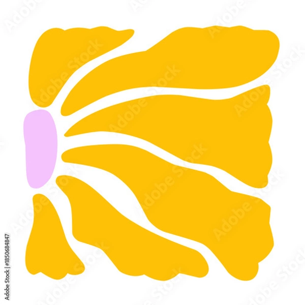 Obraz Boho flower vector 