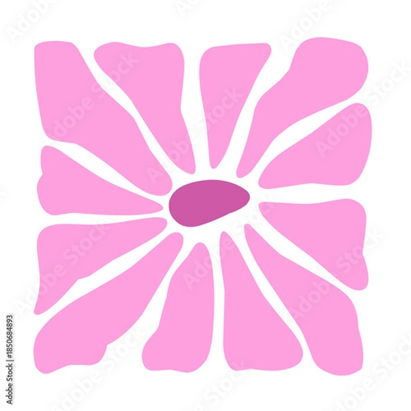 Obraz Boho flower vector 