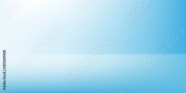 Obraz Limbo light background. Abstract 3d backdrop for product gradient