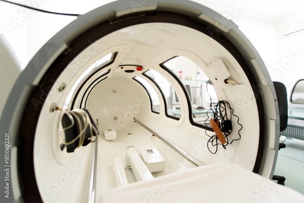 Fototapeta hyperbaric chamber, medicine