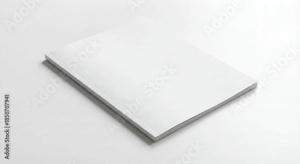 Obraz Blank Book Cover Mockup Isolated