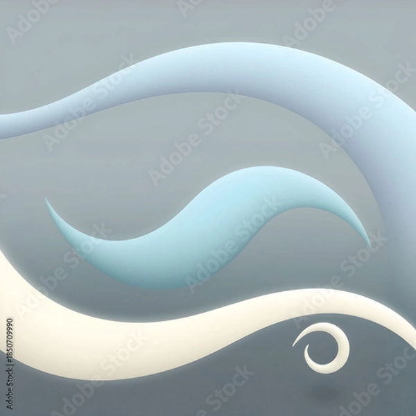 Obraz A softly blurred background