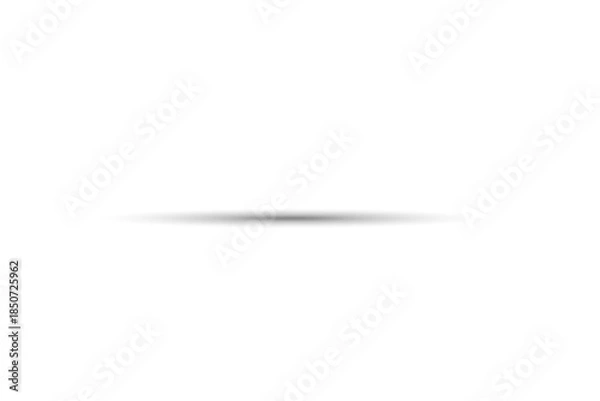 Fototapeta Horizontal line shadow