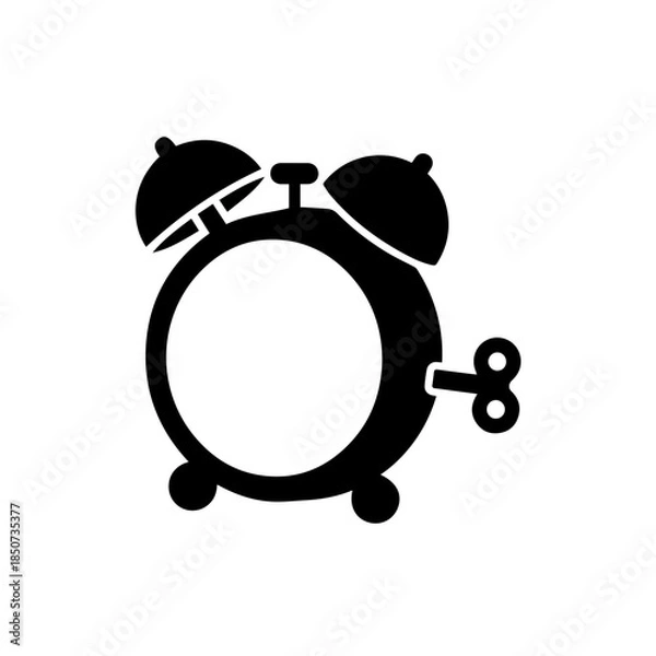 Fototapeta Broken alarm clock