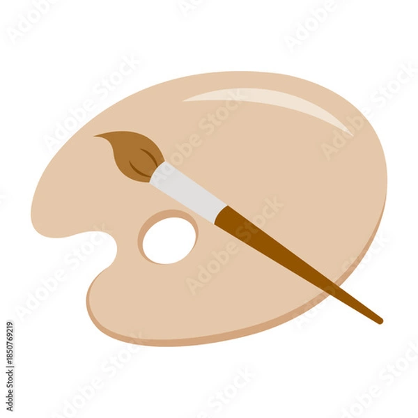 Obraz Vector graphics icon for Color palette