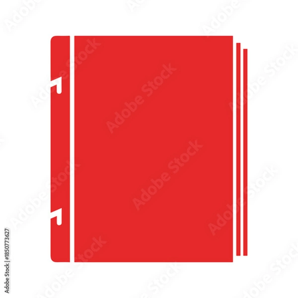 Obraz Red book icon