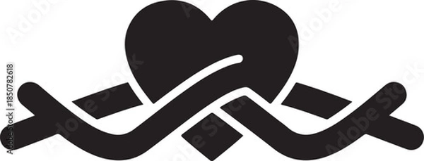 Obraz 50 Love Bond Heart Icons Vector Bundle