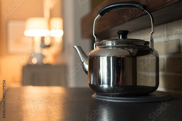 Obraz Kettle on stove