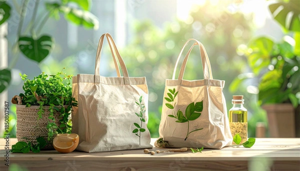 Obraz living zero waste lifestyle, 