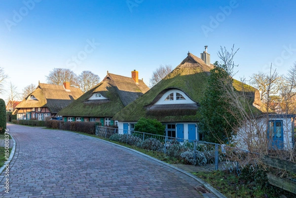 Obraz Neue Straße in Wustrow.