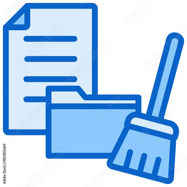 Obraz Data Cleaning Icon