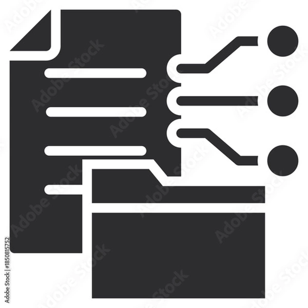 Obraz Data Transformation Icon