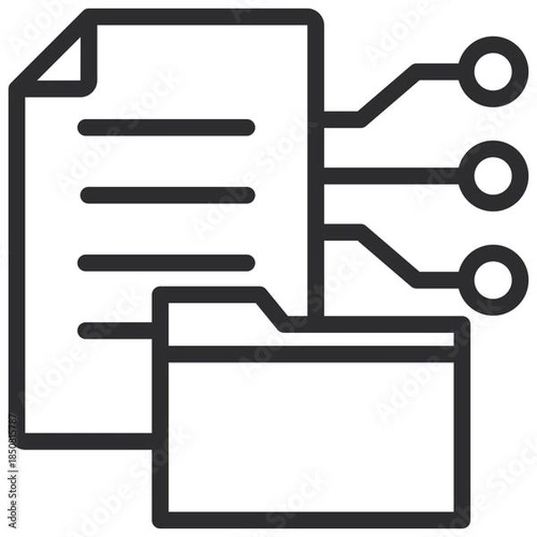 Obraz Data Transformation Icon