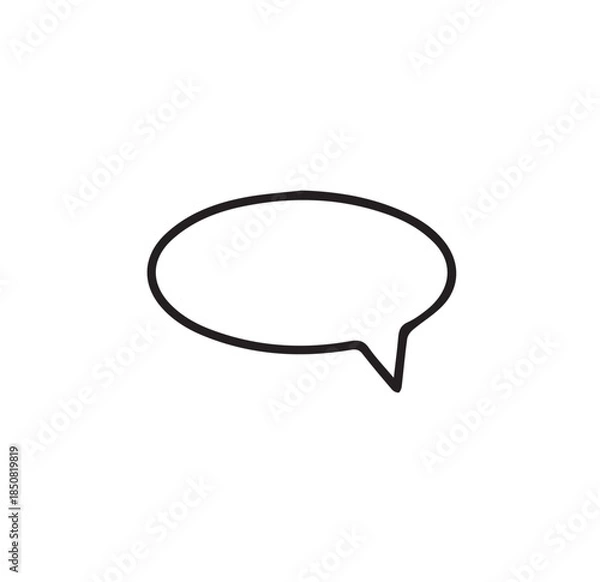 Obraz CHAT BOX VECTOR