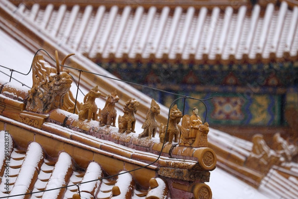 Obraz forbidden city beijing