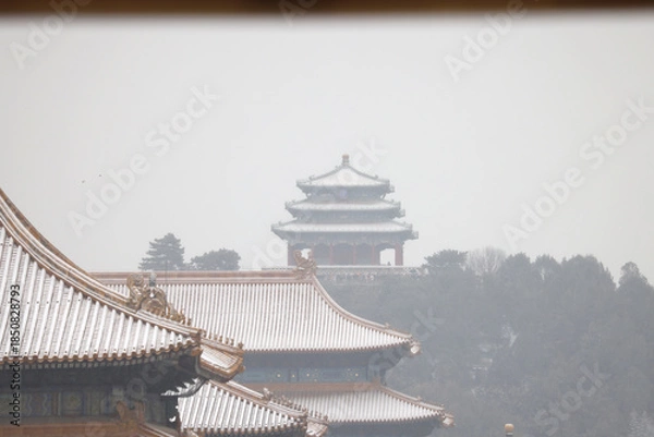 Obraz forbidden city beijing