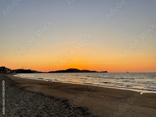 Fototapeta sunset light