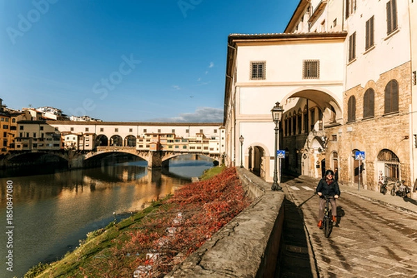 Obraz Ponte vecchio skyline, Florence.
