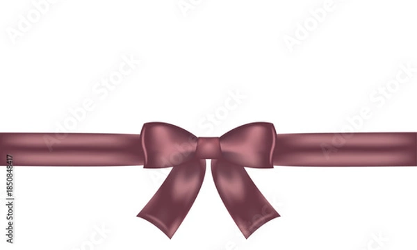 Fototapeta purple bow 